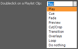 PLAYDECK Professional Video Playback Playout Software for Windows * Workflow Playlists