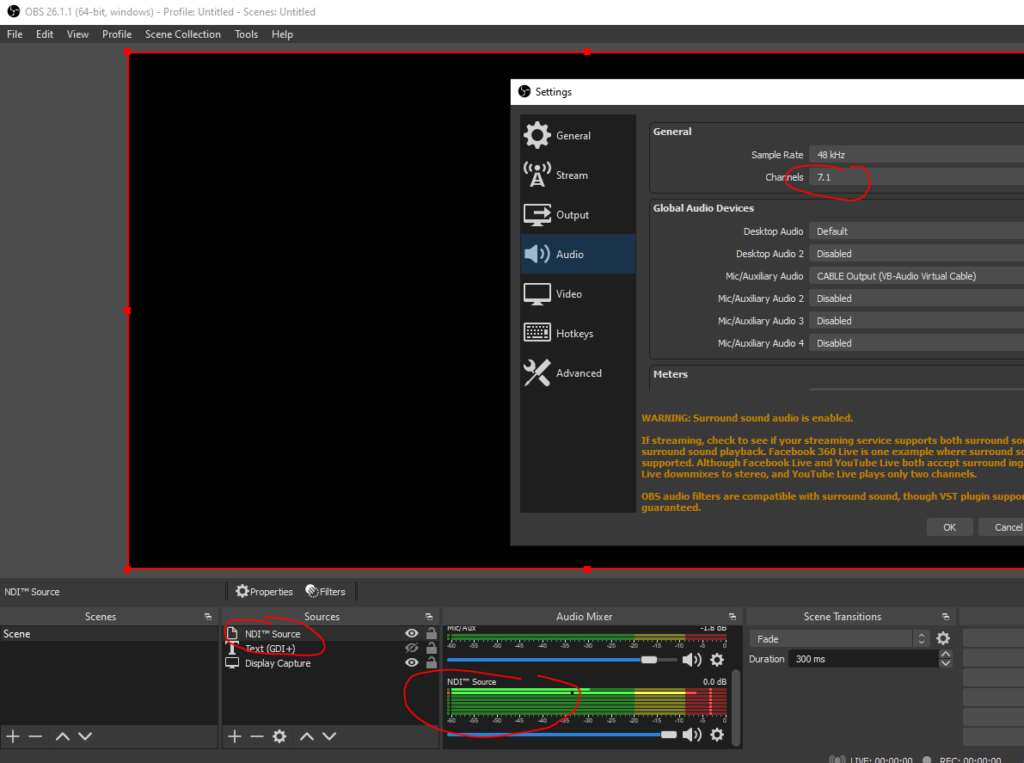 PLAYDECK Professional Video Playback Playout Software for Windows * Sending Multiple Audio Channels from PLAYDECK to OBS